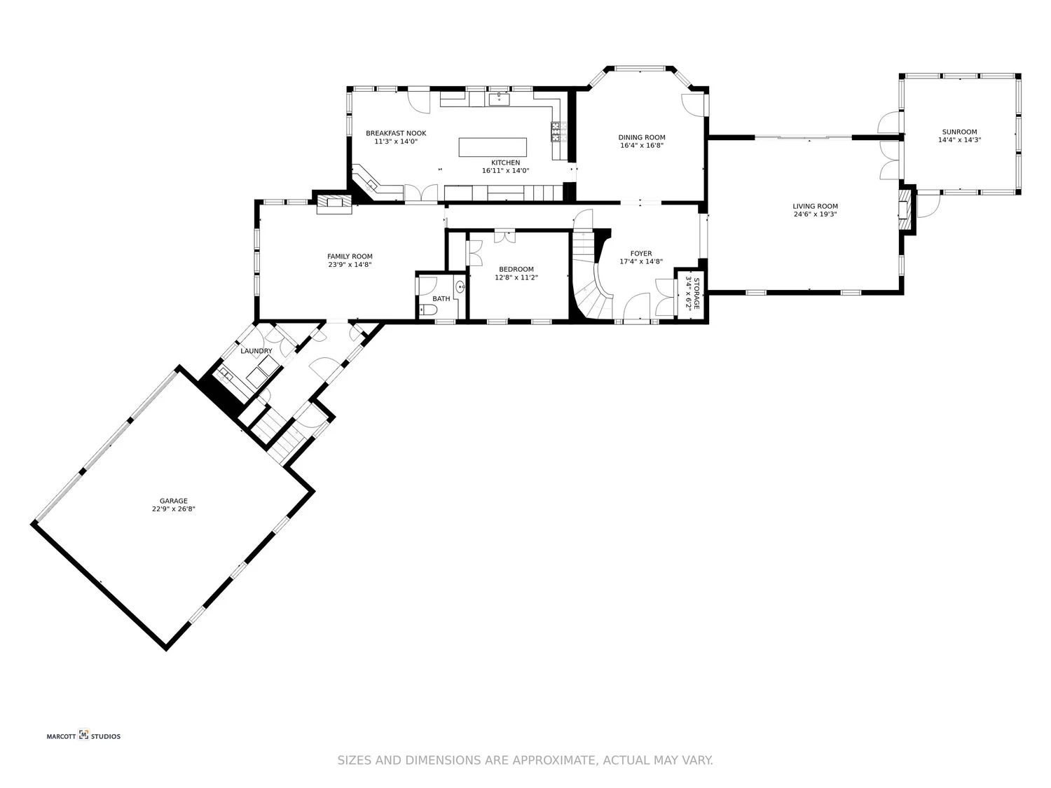 Floor plan sample