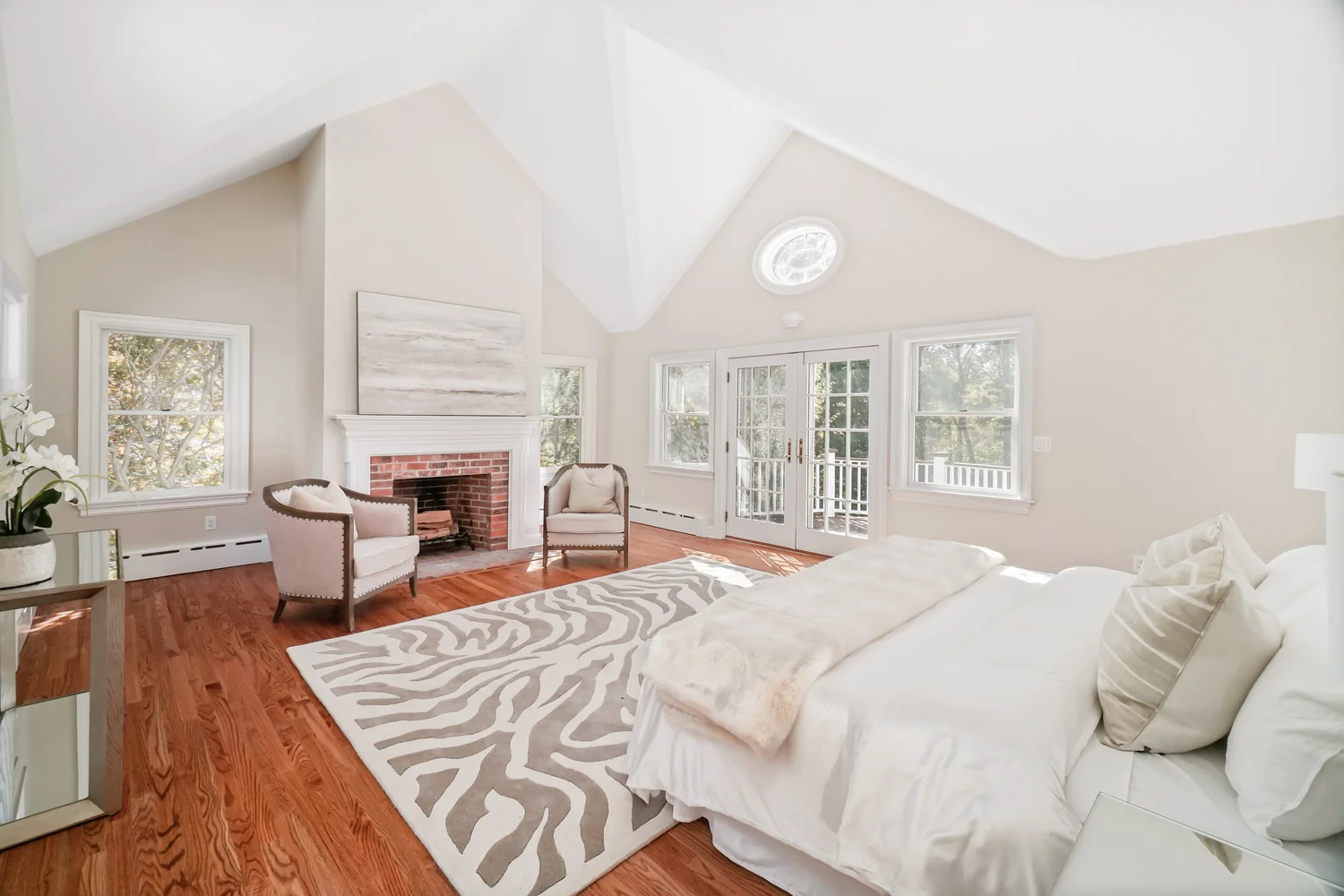 Real estate photography bedroom